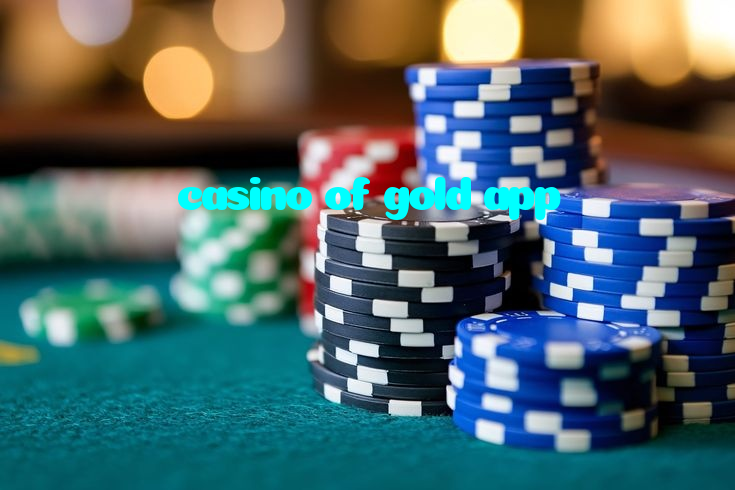 casino of gold app casino presented on mobile device in Pakistan with slots and live games