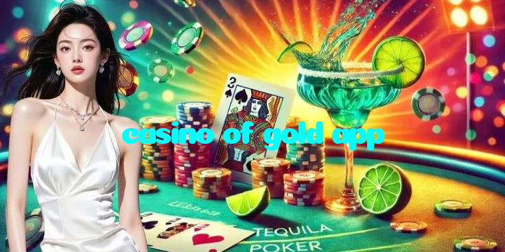 casino of gold app casino presented on mobile device in Pakistan with slots and live games