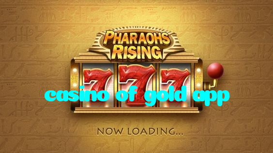 casino of gold app casino presented on mobile device in Pakistan with slots and live games